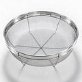 Fine Mesh Strainer for Kitchen, Stainless Steel Colander Bowl for Pasta, Rice, Fruit, Metal Net Baskets with Resting Base - Strain, Drain, Rinse (Diameter 8.67 inch)
