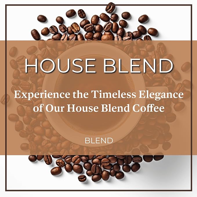 San Diego Coffee House Blend, Medium Roast, Whole Bean Coffee, 16-Ounce Bags (Pack of 2) Café en grano tostado
