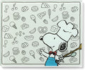 Lenox 897688 Chef Snoopy Small Prep Board