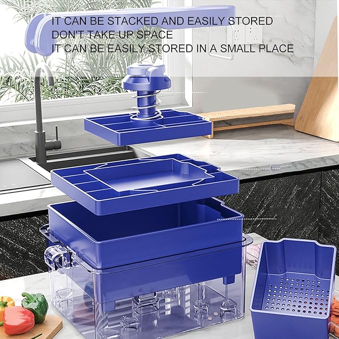 Tofu Press ABS Tofu Presser without Crack to Firm Or Extra Firm Tofu Easily Remove Water DIY Tofu Making Tool Improve the Flavor and Texture for Kitchen Restaurant
