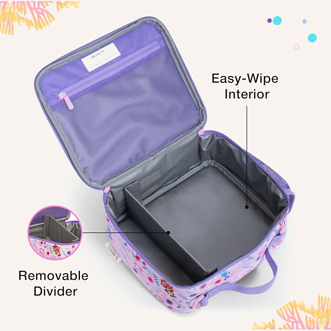 Traveler's Choice Kids JoJo the Bear's School Adventure, Under the Sea, Lunch Bag (8.5 x 10 x 4)