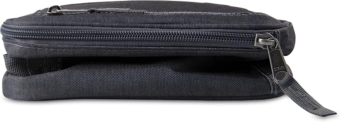 PackIt(R) Freezable Classic Lunch Box, City Charcoal, Built with EcoFreeze(R) Technology, Collapsible, Reusable, Zip Closure With Front Pocket and Buckle Handle, For Work Lunch