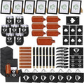 70 PcsGroomsmen Proposal Gift of 7 Sets with 12OZ Wine Tumbler PU Leather Toiletry Bag Photo Frame Bottle Opener Pens with Exquisite Package for Wedding Groomsman Best Man Gift (7 set)