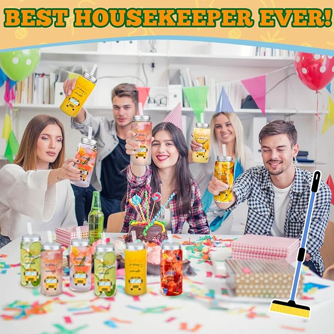 Skylety 24 Pcs School Bus Driver Gift Cup Bulk, School Bus Driver Appreciation Gifts 4 oz Plastic Cup Thank You for Always Going The Extra Mile Tumbler with Lids and Straws for Men Drivers
