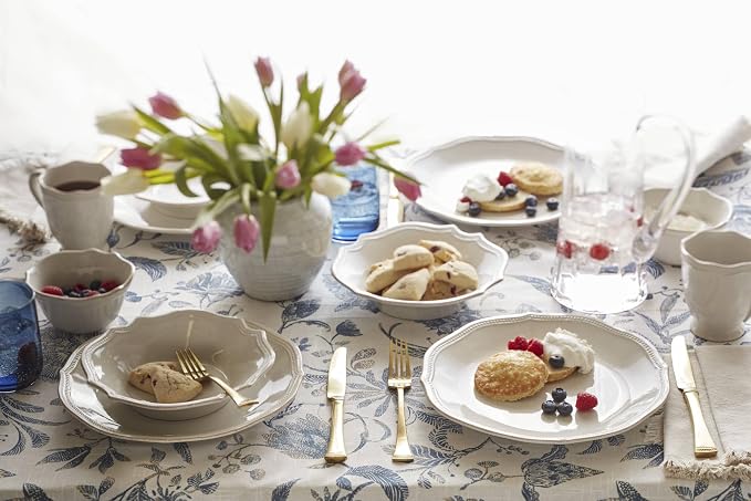 Lenox 895710 French Perle Bead All-Purpose Bowls, Set Of 4 White