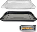 Replacement Baking Pan Air Fryer Basket only for Ninja Foodi SP101 Air Fryer Oven, Stainless Steel Mesh Basket and Non-stick Baking Tray for Ninja Digital Air Fry Countertop Oven