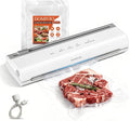 75Kpa Vacuum Sealer Machine for Food, 5-in-1 Food Saver with Built-In Cutter & 20 BPA-Free Bags – Dry & Moist Modes, Compact Easy-to-Use Vacuum Sealer for Meal Prep (VS2093)