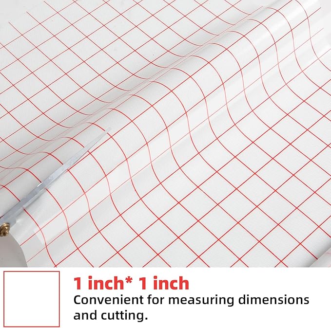 Silicone Baking Mat Roll 16IN*5FT Free Cutting, Non-Slip Pastry Mat, Non-Stick Reusable Air Fryer Liner, Oven Liners, Counter Mat, Freeze Dryer Mat, Easily Cut to Size Fit All Ovens Pans Tins Dishes
