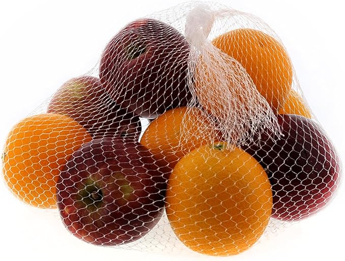 Royal Clear Plastic Mesh Produce and Seafood Bag, 24 Inch, Package of 1000