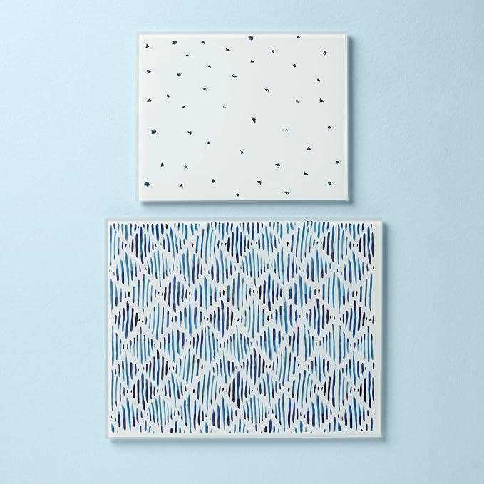 Lenox 895698 Blue Bay 2-Piece Glass Cutting Board Set