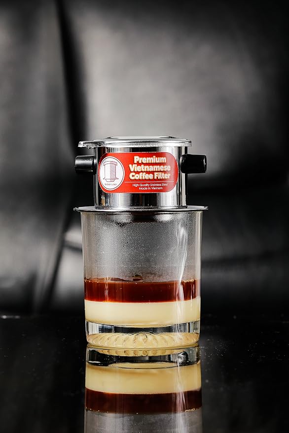 Vietnamese Coffee Filter, X-Small 4 Ounce, Perfect for Espresso, Paperless