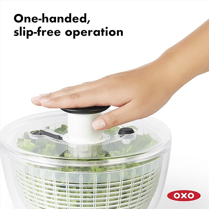 OXO Good Grips Large Salad Spinner + Swivel Peeler Bundle