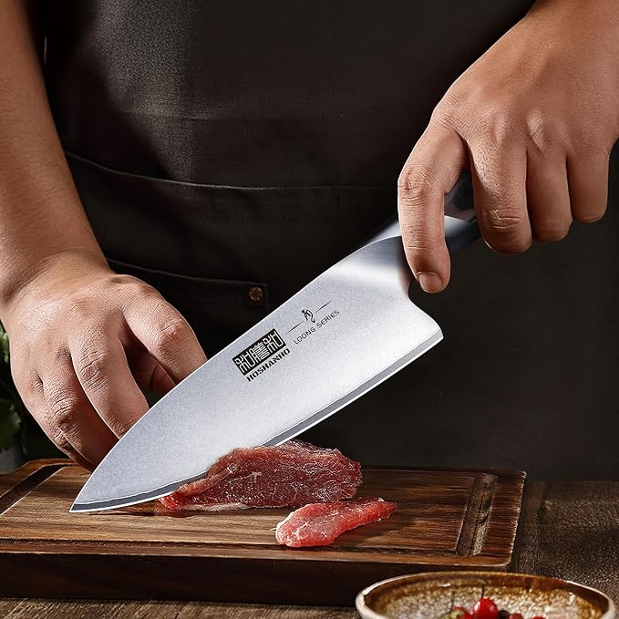 HOSHANHO 6 inch Kitchen Knife in Japanese High Carbon Steel, Professional High-Class Chef's Knife, Non-slip Ultra Sharp Cooking Knives with Ergonomic Handle