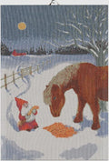 Ekelund Weavers - Midvinter - 100% Organic Cotton Dish Towel - @14 x 20 inches