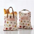 2 Pack Reusable Beeswax Bread Bags for Homemade Bread with Handle,17 X 13 Inch Large Cotton Sourdough Bread Storage for Fridge Freezer Counter,Keep Fresh Longer
