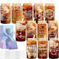 12 Set Employee Appreciation Gifts Bulk, Personalized Chaos Coordinator Gifts for Graduation Season Coworker 16 oz Can Shaped Beer Glass Cups, Gift Box and Card for Team, Party, Women, Men