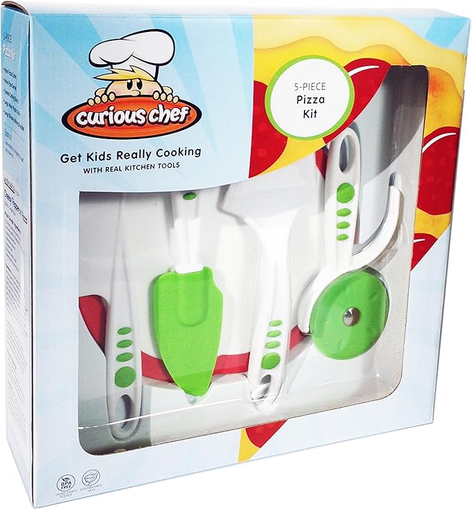 Curious Chef 5-Piece Pizza Kit