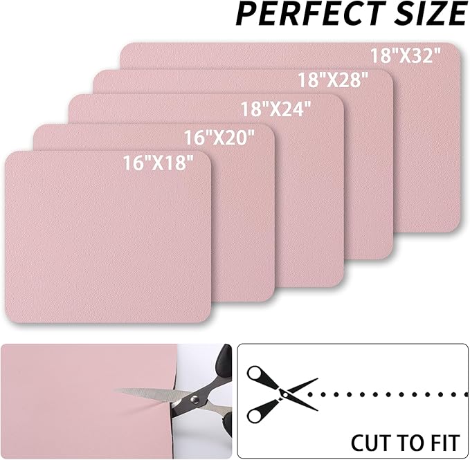 HotLive Dish Drying Mat for Kitchen Counter, Heat Resistant Drainer Mats with Non-slip Rubber Backed, Hide Stain Kitchen Super Absorbent Draining Mat, Easy to Clean Dish Rack Pad, Pink 16"x20"