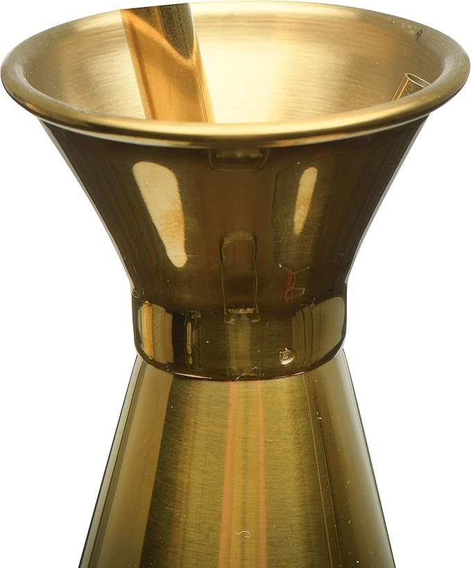 Gold Stainless Steel Oil Cruet