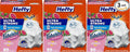 Hefty Ultra Strong 13 Gallon Trash Bags, Tall Kitchen Trash Bag's 13 Gallon Size, Resist Leaks, Punctures, and Rips, Continuous Odor Control, White, Fabuloso Watermelon Scent, 80 Bag's (Pack of 3)