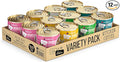 Weruva Cats in The Kitchen, Kitchen Cuties Variety Pack, Wet Cat Food, 10oz Cans (Pack of 12)