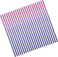 100Pcs Rainbow Reusable Stainless Steel Metal Straws for Bulk Order. NiceCaTeLe 8.5” Kids Toddler Baby Child Drinking Straws for 20oz Tumblers Yeti Dishwasher Safe(8.5" Long, Rainbow-100pcs Straight)