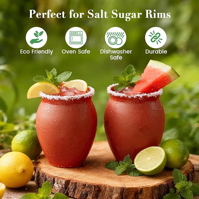 FirstGift 48 Pcs Natural Cantaritos De Barro 3oz - Unpainted Mexican Clay Shot Glasses for Tequila & DIY, Handmade Terracotta Cups for Taco Tuesday, Large Fiesta Party & Crafts