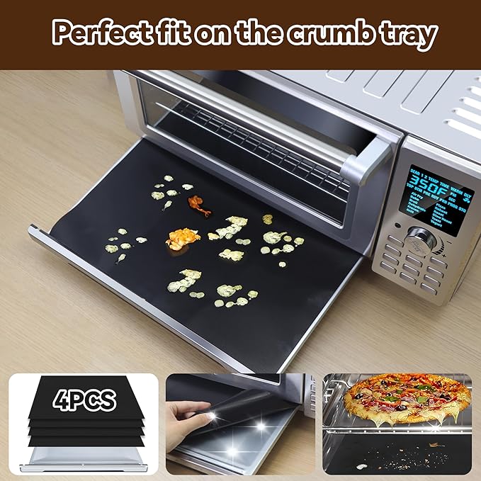 Air Fryer Accessories Compatible with Nuwave Bravo Air Fryer Toaster, Baking Set with Air Fryer Basket Baking Pan Parchment Paper Disposable Airfryer Liner