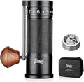 Bincoo Manual Coffee Grinder Manual Foldable Handle– Espresso Hand Coffee Grinder Burr,Compact and Portable for Home/Travel/Camping (Black)