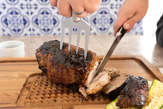 Outset El Matador Meat Fork for Slicing, Carving, and Serving