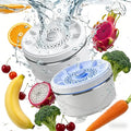 Produce Cleaner Device, Fruit And Vegetable Cleaner,2026 Upgraded Fruit And Vegetable Washing Machine Purifier Clean Produce With Titanium Electrolysis Purification For Home Kitchen (2PCS)