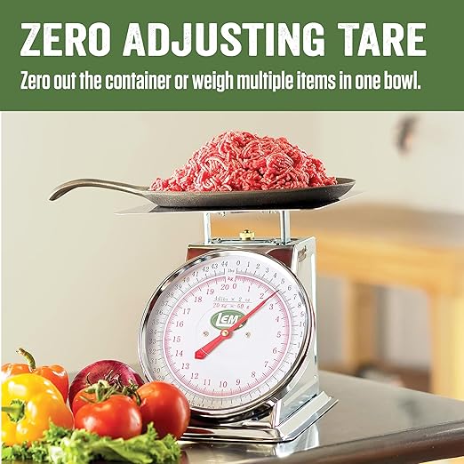 LEM Products 44 lb. Stainless Steel Scale, Silver