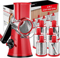 GDL Rotary Cheese Grater (6 blades red)