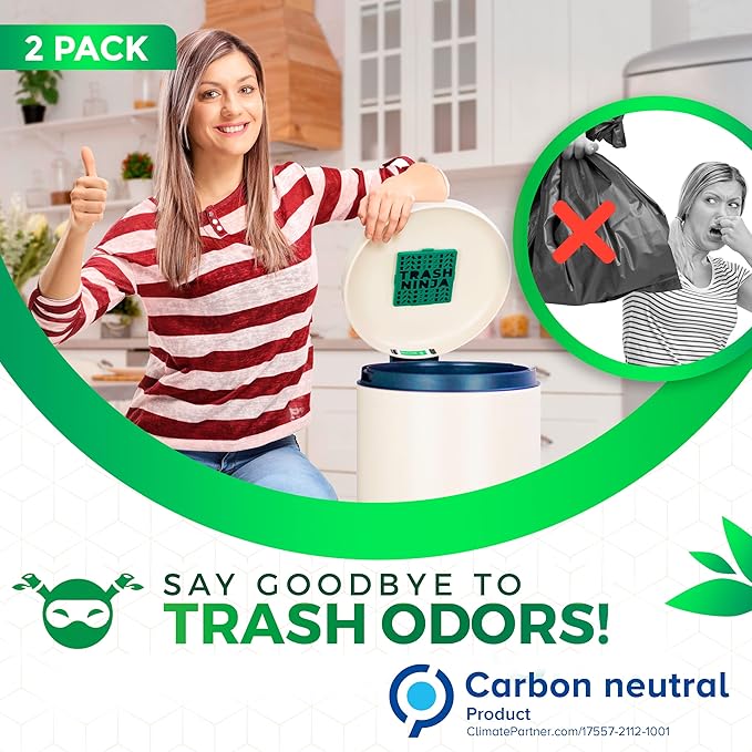 Fridge, Closet, Shoe, and Trash Can Deodorizers - Natural and Unscented Charcoal Odor Absorber for Odor Free Home
