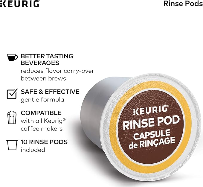 Keurig® K-Supreme Single Serve K-Cup Pod Coffee Maker, MultiStream Technology, Black & Brewer Maintenance Kit, Includes Descaling Solution, Water Filter Cartridges & Rinse Pods