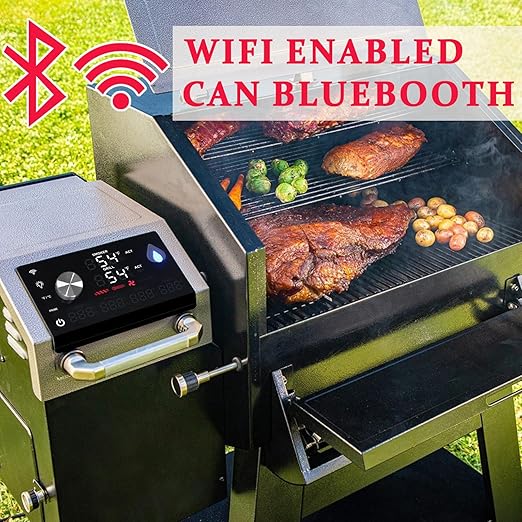 Replacement 80042 WiFi Digital PID Control Board Parts for PB2180LK, Compatible with Pit Boss Lockhart Platinum Pellet/Smoker Combo Grill, Comes with Bluetooth Function