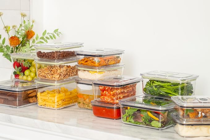 Latchlok Click 20 Piece Food Storage Container Set, Storm