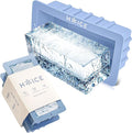 HYICE® 2-Pack Large Ice Block Molds for Coolers & Cold Plunge - 2.5 LB Silicone Ice Tray for Camping & Recovery