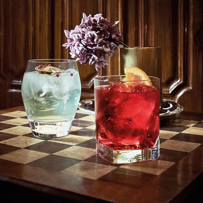 Luigi Bormioli Strauss Double Old-Fashioned Glasses - Clear, Set of 6