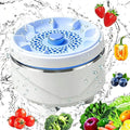 Fruit and Vegetable Washing Machine, Capsule Fruit Cleaner Device for Kitchen Sink | Portable Veggie Wash Purifier for Produce Grains Meat Seafood, 2026 Wireless Hydroxyl Water Ion Technology (1Pcs)