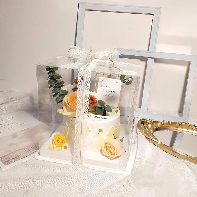 12 Inch Cake Boxes Bulk 30 Pack – Bakery Supply & Catering, Round Disposable, High-Volume Packaging Solution, Wholesale Price, Professional Bakery Case, Wedding & Large Dessert Packaging