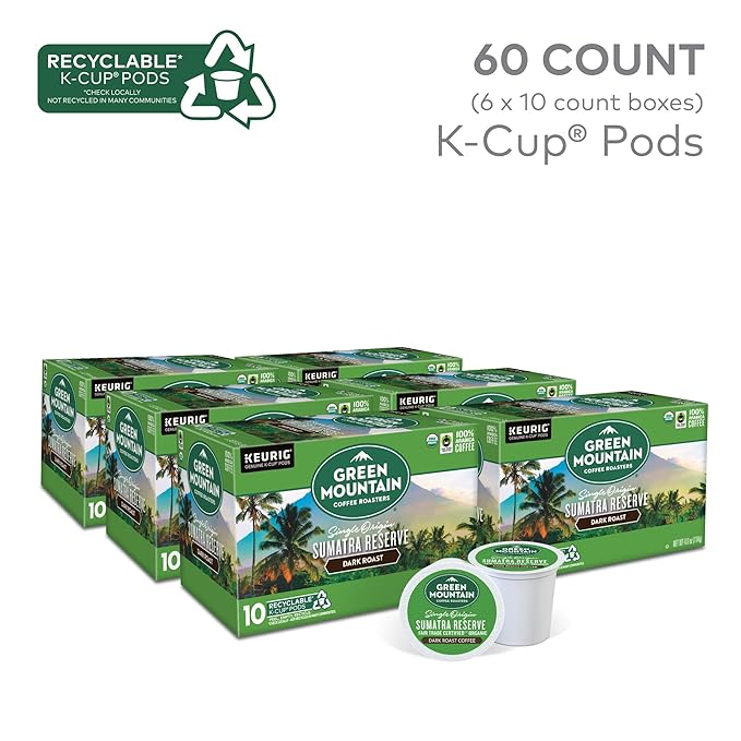 Green Mountain Coffee Roasters® Sumatra Reserve, 60ct