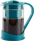 BonJour 50.7oz Cold Brew Coffee Maker, Aqua