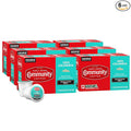 Community Coffee 100% Colombia Coffee Pods, Medium Dark Roast, Compatible with Keurig 2.0 K-Cup Brewers (12 Count, Pack of 6)