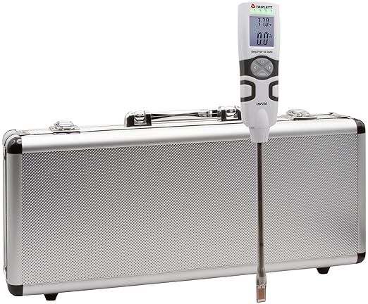 Triplett TMP230 Deep Fryer Oil Tester - Simultaneously Displays Temperature and TPM (Total Polar Materials)