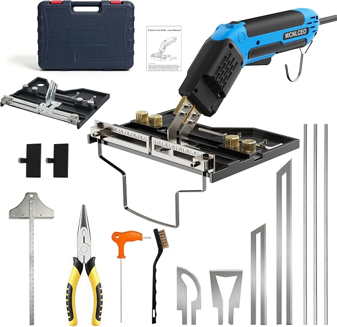 【New Model】 Foam Cutter Electric Hot Knife, Foam Cutting Tool Kit,Air Cooled 200W Styrofoam Cutting Tool Kit for Cutting Foam Board Insulation, EPP, EPS, XPS, EVA
