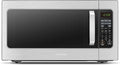 Toshiba ML-EM62P(SS) Large Countertop Microwave Oven with Smart Sensor, Auto Defrost, Mute Function, ECO Mode, with 16.5 inch Position Memory Turntable, 1200W, 2.2 Cu. Ft., Stainless Steel