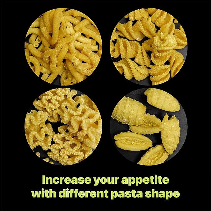 Pasta Noodle Shape Disc Collections Fit For Philips Avance Pasta & Noodle Maker, Pasta Maker Attachments, 4 in1 Accessory Pasta Shape Disc Set - Bucatini, Fusilli, Potato Gnocchi, Radiator