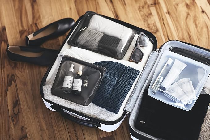 Stasher Reusable Silicone Storage Bags (Mid, Clear) and (1/2 Gallon, Clear)