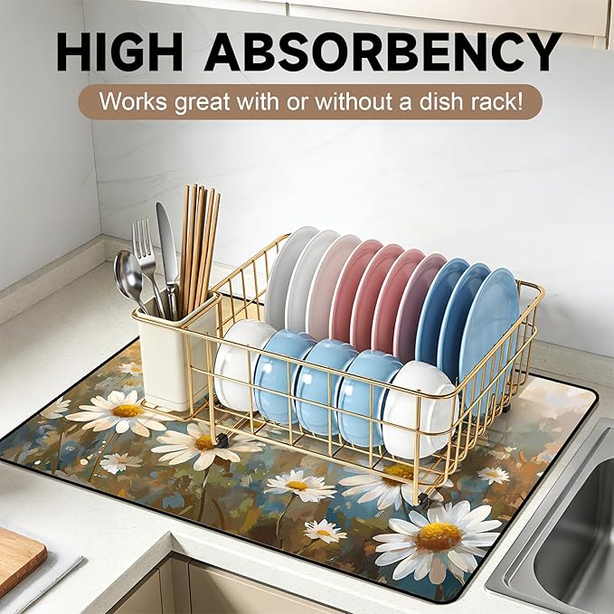 Stove Top Covers for Electric Stove: Heat Resistant Protector Glass Stove Top Expands Counter Space, Stylish Kitchen Decor (J2483)